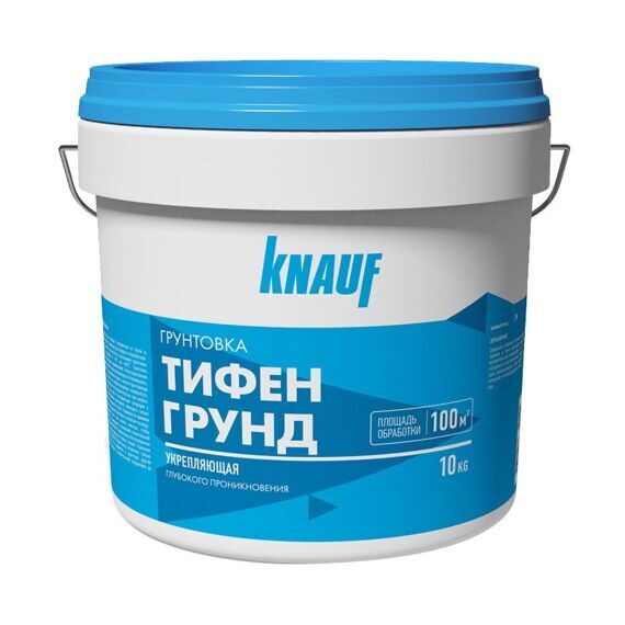 Грунтовка морозостойкая КНАУФ Тифенгрунд F 10кг Грунтовка морозостойкая КНАУФ Тифенгрунд F 10кг